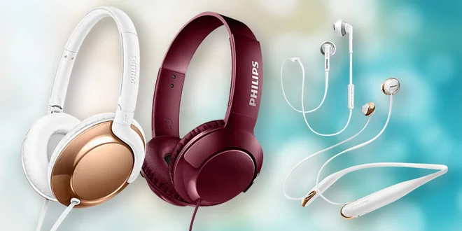 Sluchátka Philips: pecky, přes hlavu i bezdrátová