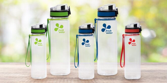 Ekologická láhev na pití z BPA free materiálu