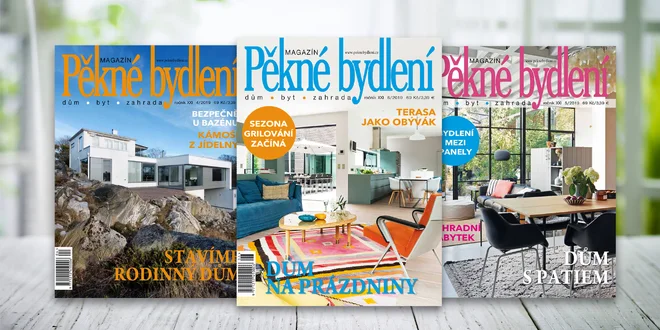 Roční předplatné časopisu Pěkné bydlení s bonusy