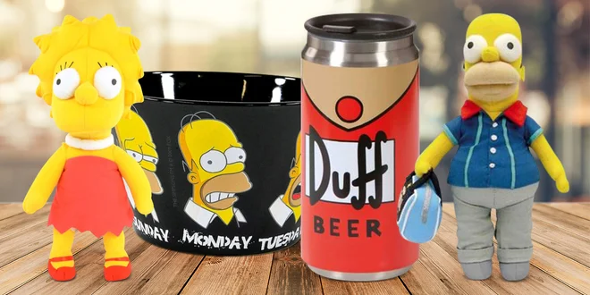 Oficiální kolekce 12 předmětů The Simpsons