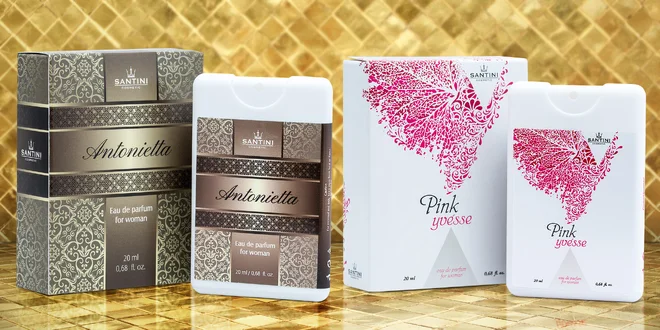 Cestovní miniparfém do kabelky nebo tašky