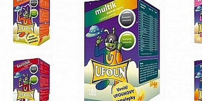 Dětské vitamíny UFOUN od společnosti Werberis