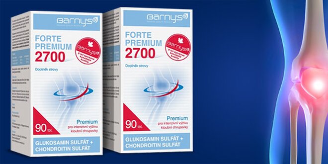 Dvě balení kloubních přípravků Premium Forte 2700