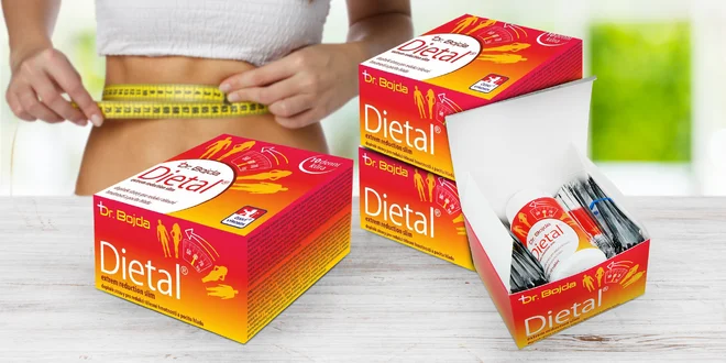 Redukční kúra Dietal: tablety a ovocné nápoje