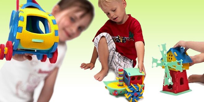 3D pěnové puzzle pro děti