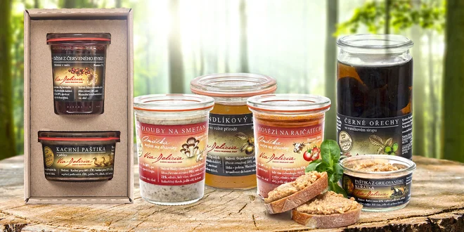 Vybrané delikatesy Via Delicia bez konzervantů