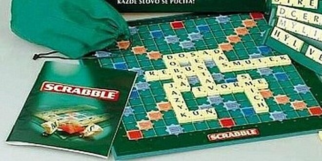 Rodinná hra Scrabble pro 2 až 4 hráče