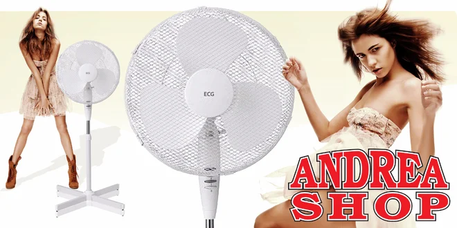 Stojanový ventilátor ECG od Andrea Shopu