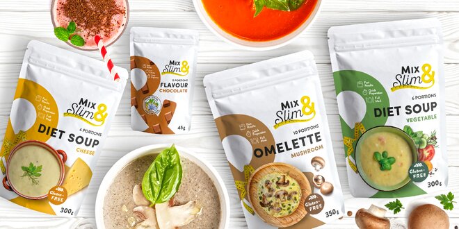Ketonová dieta Mix & Slim: kaše, omelety i nápoje