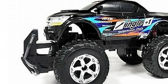 Rádiově ovládaný model závodního auta Jeep, Maxx Truck X-Yars Mazel