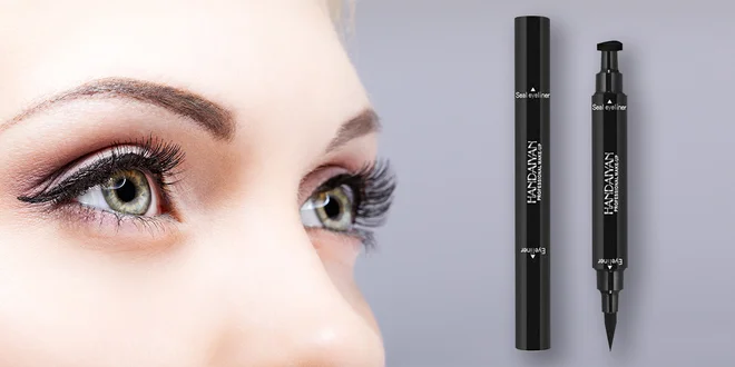Razítko na oční linky a eyeliner