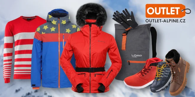 Dárkové poukazy do e-shopu Outlet-alpine.cz: 500-2000 Kč