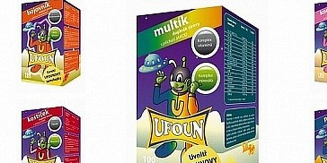 Dětské vitamíny UFOUN od společnosti Werberis