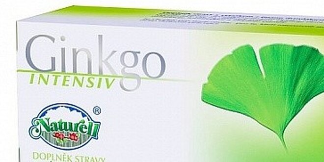 Ginkgo Intesiv 60 tablet pro zlepšení paměti