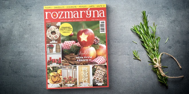 Roční předplatné časopisu Rozmarýna s bonusy