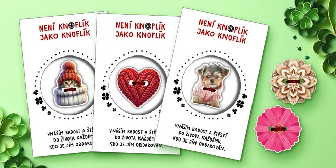 Knoflíčky pro štěstí: mandaly, zvířátka i kytičky