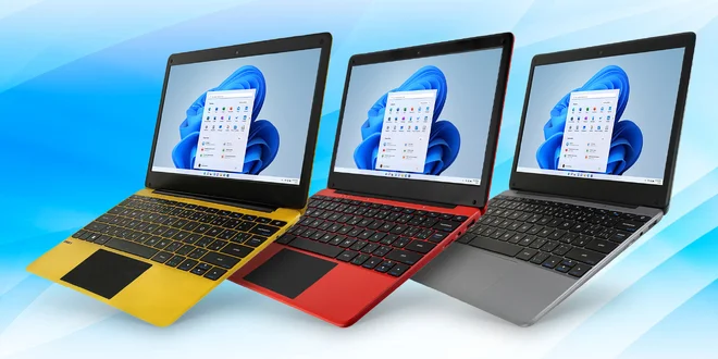Lehký notebook Umax VisionBook 12WRx a brašna
