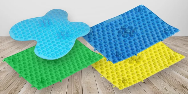 Akupresurní masážní podložky pro děti i dospělé