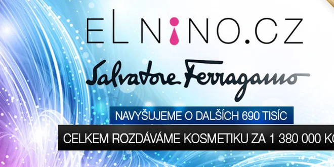 Kosmetika se slevou 99,8 % v prodejně Elnino.cz!