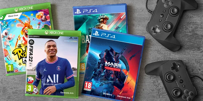 Hry od EA a Ubisoftu: pro Switch, Xbox i PS