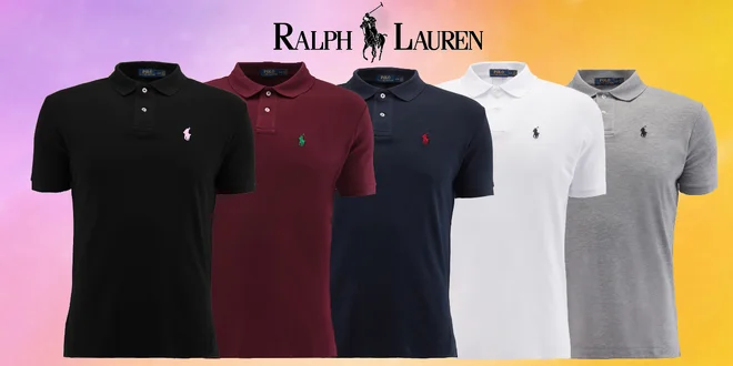 Pánské bavlněné polokošile Ralph Lauren