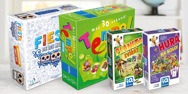 Puzzle a společenské hry Granna pro děti i dospělé