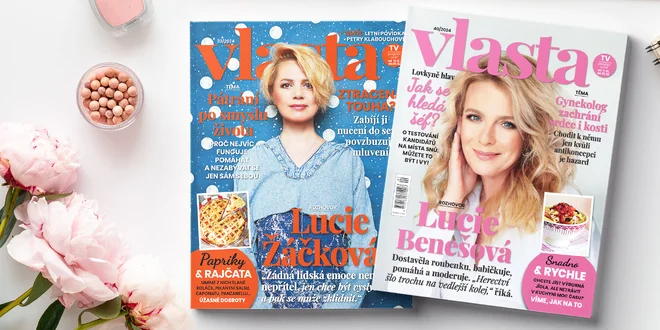 Předplatné časopisu Vlasta: půlroční i roční