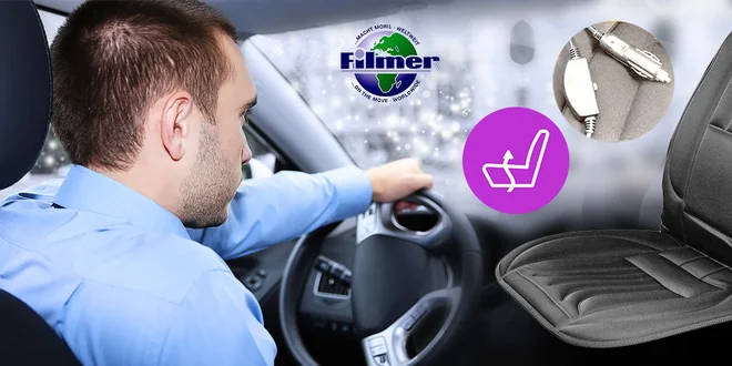 Výhrevná značková podložka do každého auta