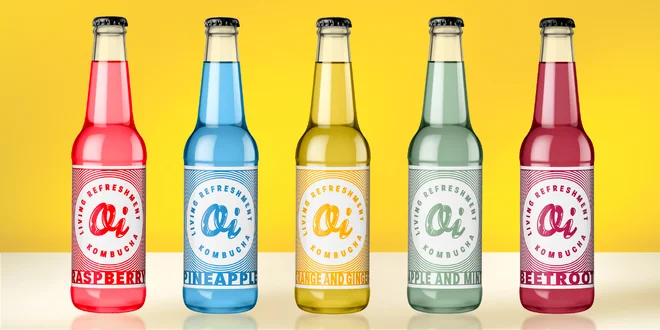 Oi® kombucha: ananas, malina i degustační balíček