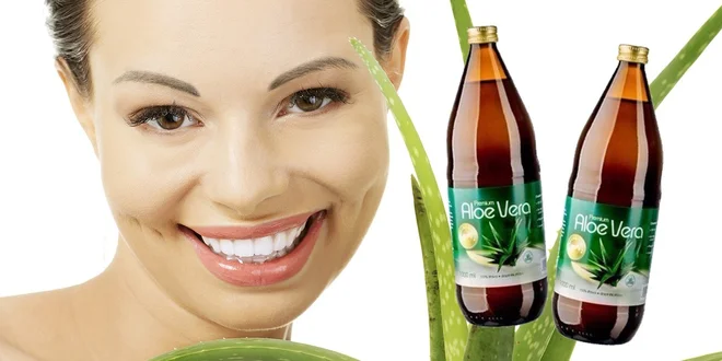 Prírodné 100 % šťavy Allnature Premium Aloe Vera (2×1000 ml)