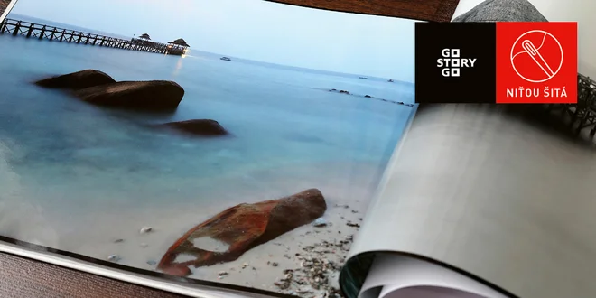 Fotokniha šitá niťou vo formáte A4