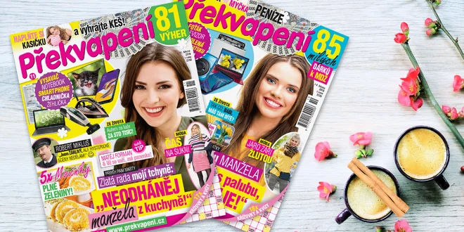 Roční předplatné oblíbeného týdeníku Překvapení