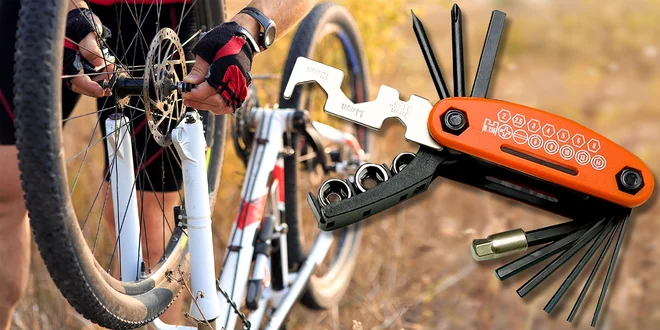Sada 17 kvalitných kľúčov pre cyklistu