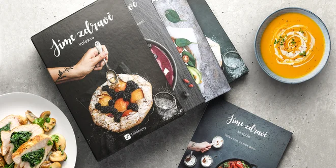 Jíme zdravě: tištěné i PDF knihy s fitrecepty