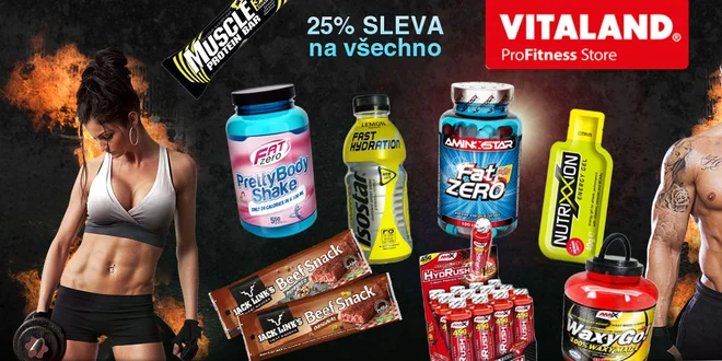 25% sleva na celý sortiment VITALAND