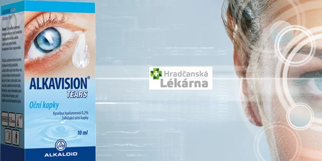 ALKAVISION TEARS oční kapky pro unavené a podrážděné oči