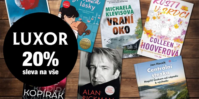 20% sleva na nákup v e-shopu Luxor.cz