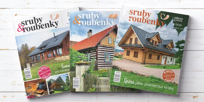 Roční předplatné časopisu Sruby & roubenky