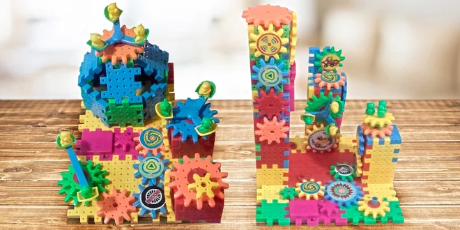 Dětská pohyblivá stavebnice Toy Set Box