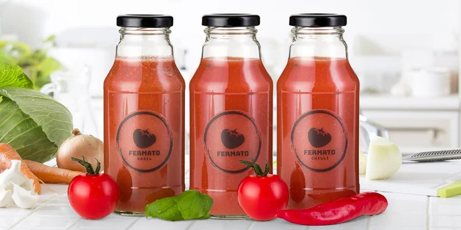 Fermentovaná rajčatová omáčka: bez konzervantů, vegan a raw