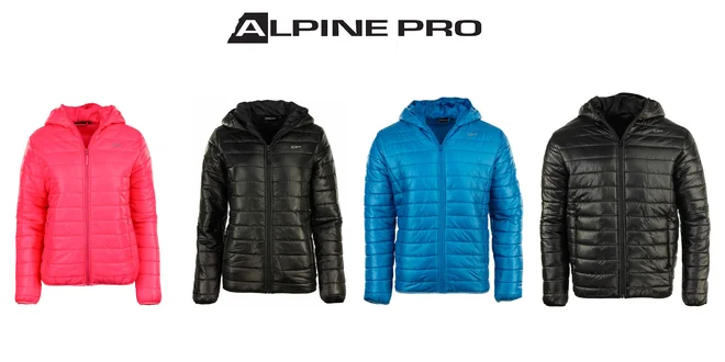 Dámske a pánske hrejivé bundy Alpine Pro