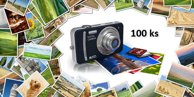 100 profesionálně zhotovených fotek 10x15 cm