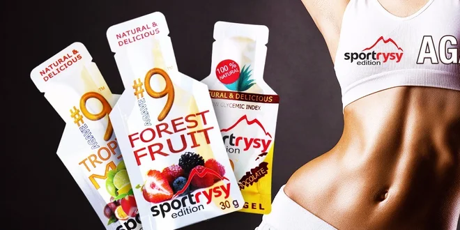 18 ks 100% prírodných energetických gélov Agave