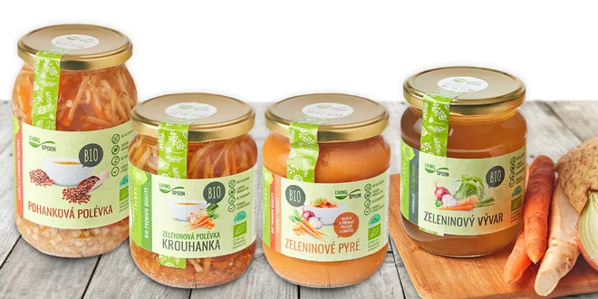 BIO potraviny plné vitamínů: polévky, vývary i pyré