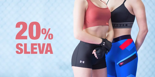 20% sleva na sportovní módu značky Under Armour