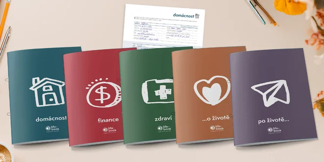 Life-book: organizér pro domácnost, zdraví i finance