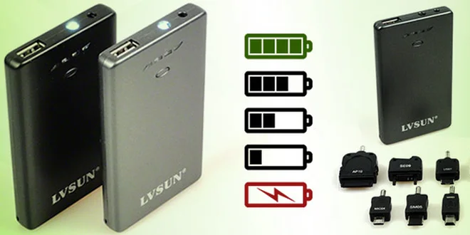 Externí zdroj energie pro vaší elektroniku