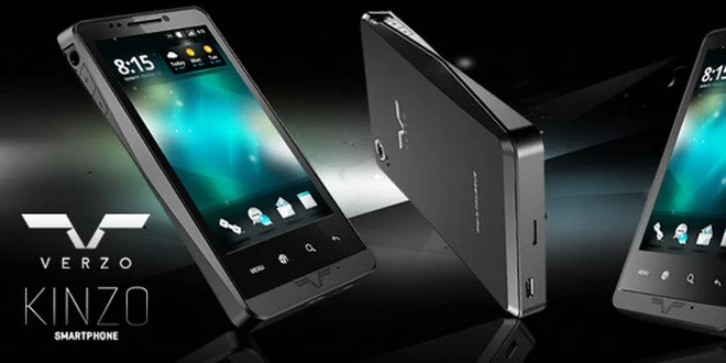 Český smartphone Verzo Kinzo s Androidem za skvělou cenu