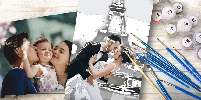 Obraz podle čísel z vaší vlastní fotografie