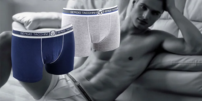 Značkové pánske boxerky Sergio Tacchini